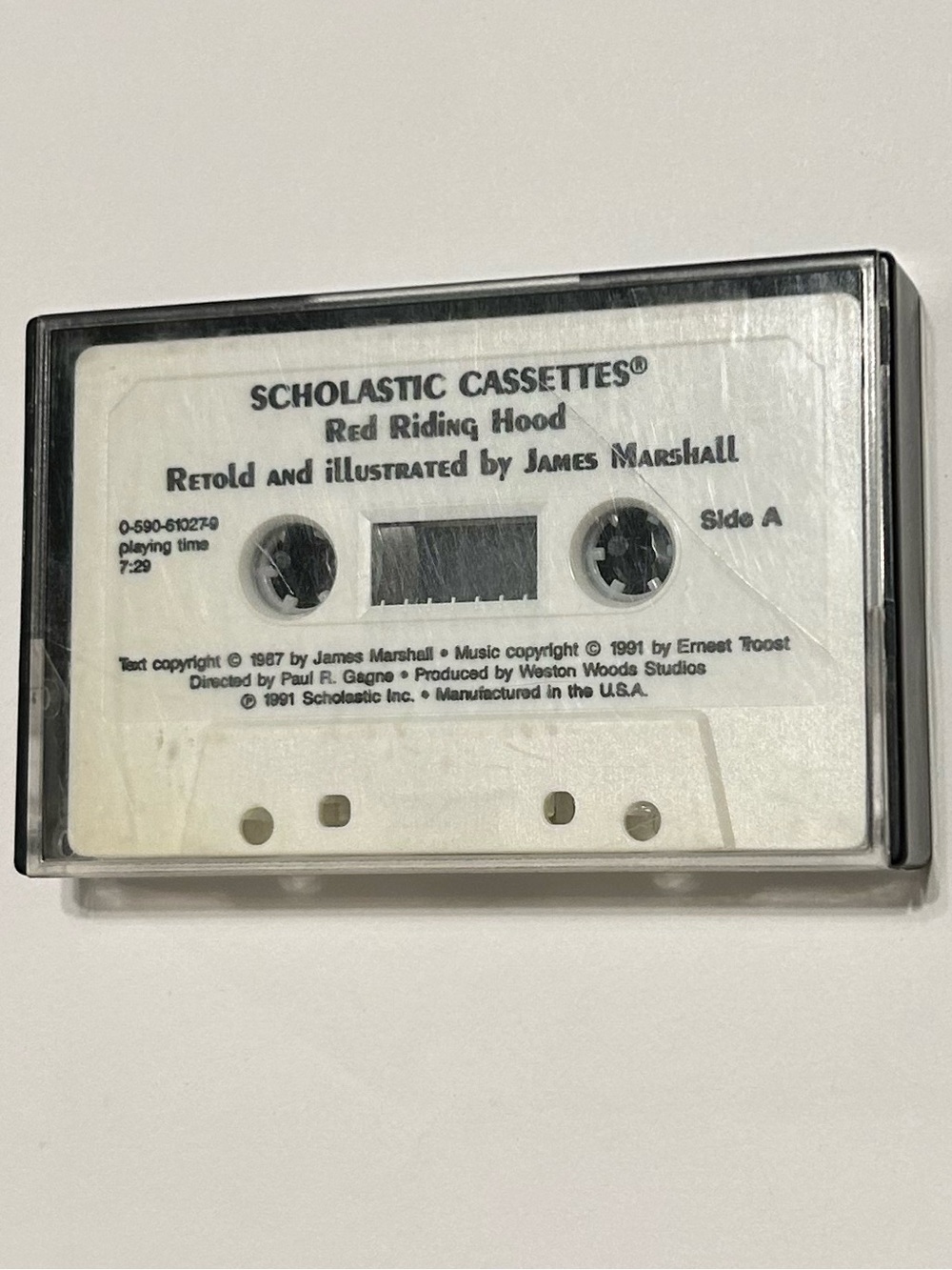 Scholastic Cassettes Red Riding Hood